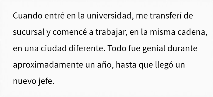 "Mi jefe me dijo que lo demandara, así que eso hice": Esta empleada de talla grande se rió la última tras demandar a su "terrible jefe"