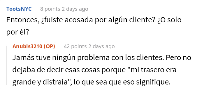 "Mi jefe me dijo que lo demandara, así que eso hice": Esta empleada de talla grande se rió la última tras demandar a su "terrible jefe"