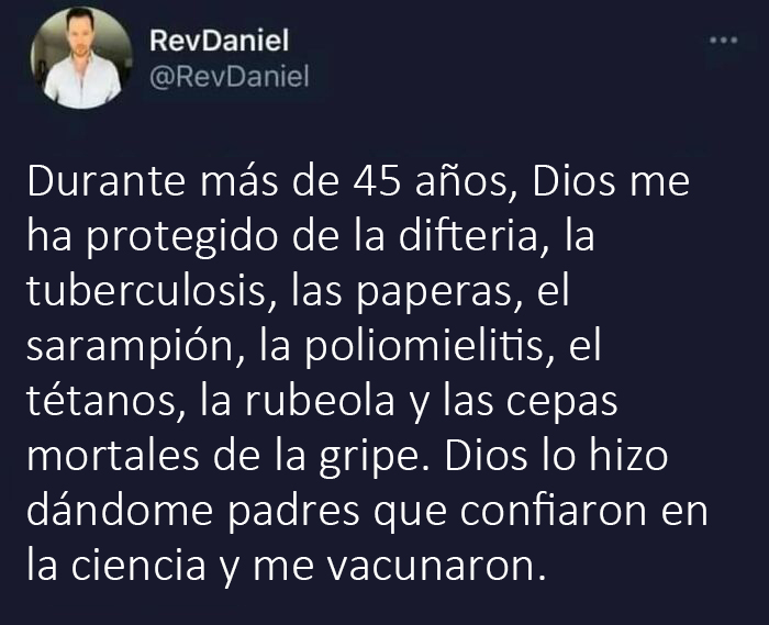 Dios me ha protegido