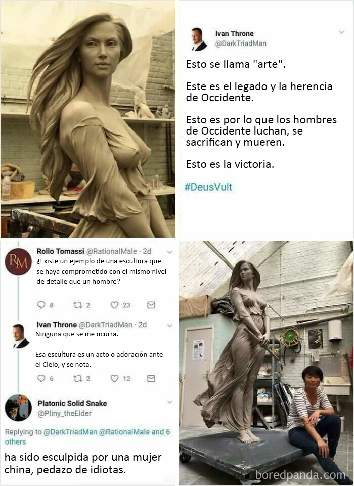 Ah, sí, sólo los hombres son verdaderos artistas...