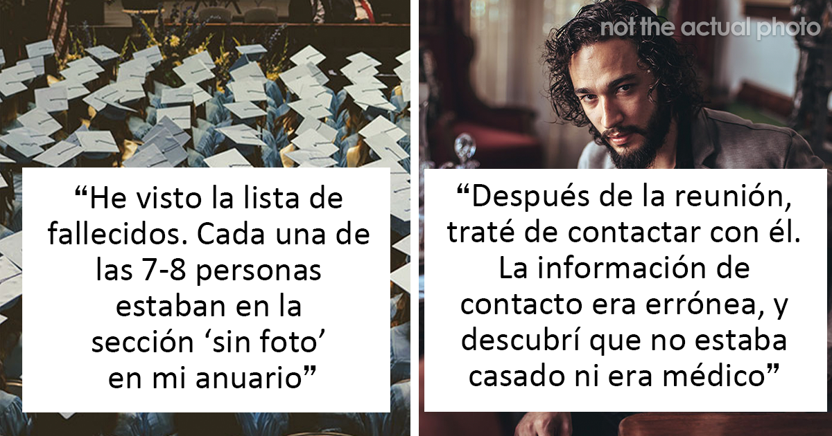 20 Sorprendentes transformaciones en antiguos compañeros vistas durante
