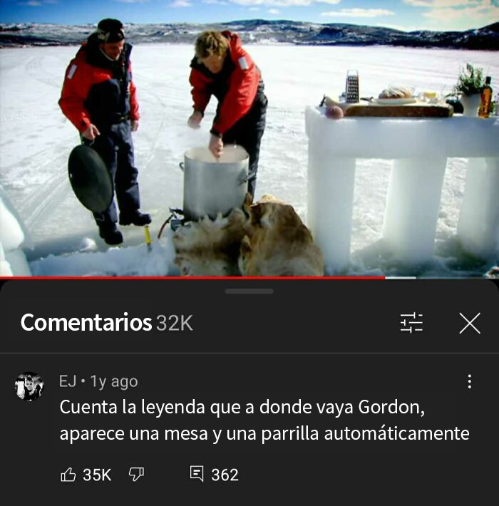 Gordon Ramsay captura un cangrejo rojo gigante