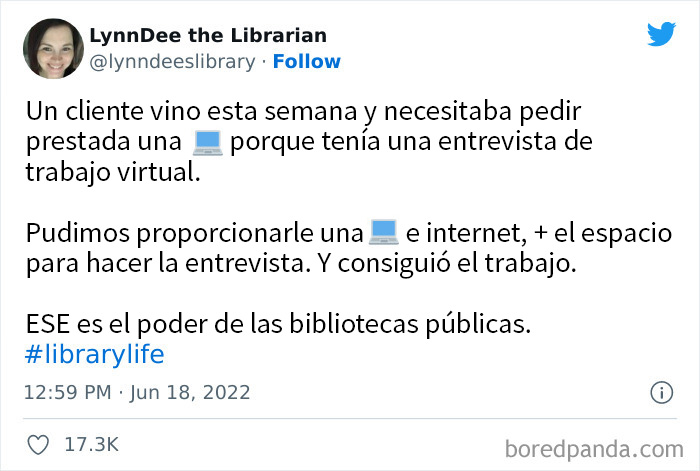 ¿Estamos de acuerdo en que las bibliotecas están infravaloradas y no se aprecian lo suficiente en esta sociedad consumista?