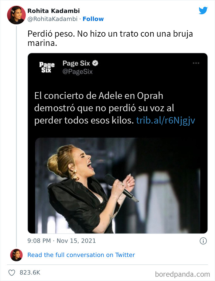 La pérdida de peso de Adele volvió a ser el centro de atención