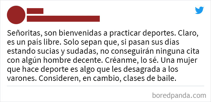 Primero que nada, las mujeres no deciden sus carreras y pasatiempos según lo que la gente encuentra atractivo