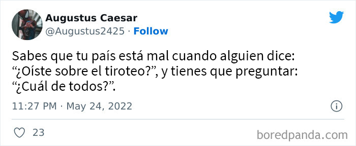 ¿Sobre cuál de todos los tiroteos masivos estamos hablando?