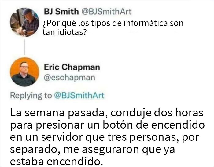 El equipo de informática