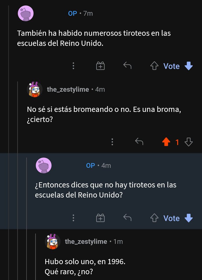 Sí, eso mismo digo