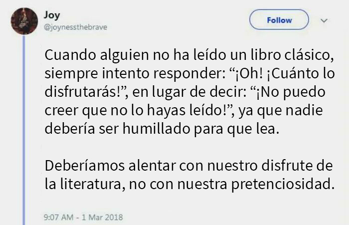 Me encanta compartir mi colección de libros