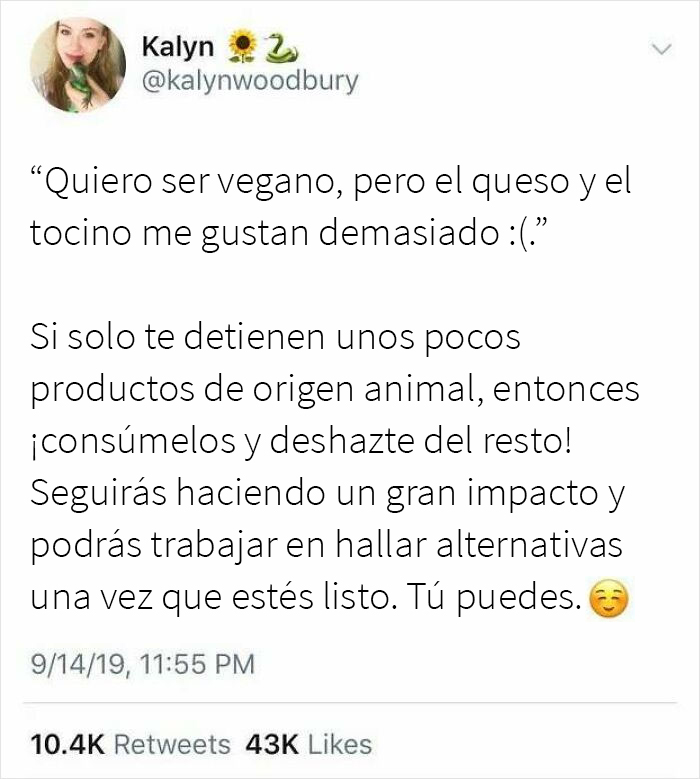 Veganismo personalizado