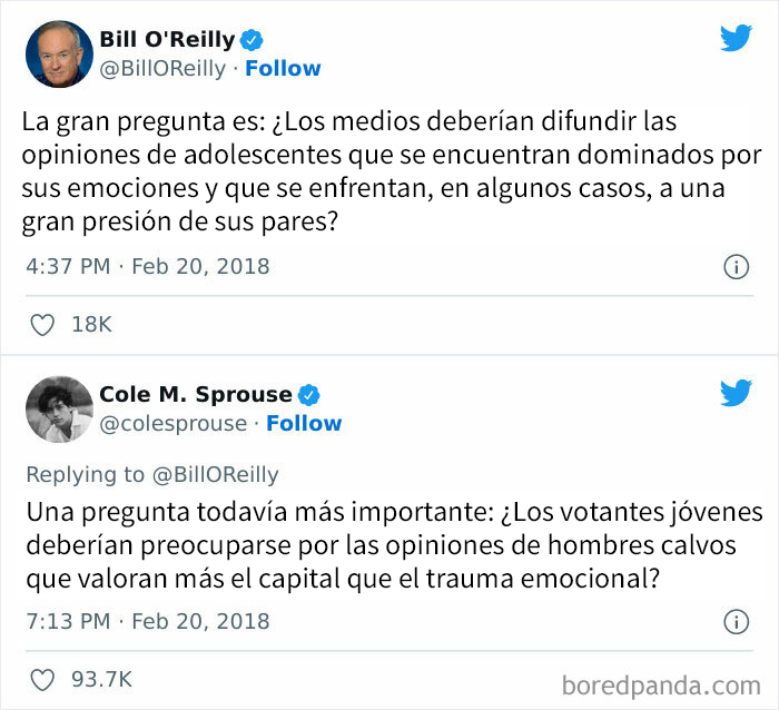 Cole Sprouse tuvo la mejor respuesta para esta pregunta que hizo Bill O'Reilly