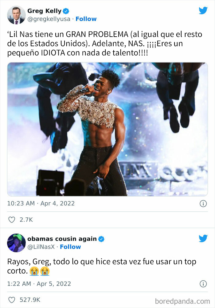  Lil Nas X y su respuesta