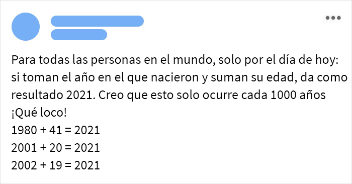 ¿Cada 1000 años?