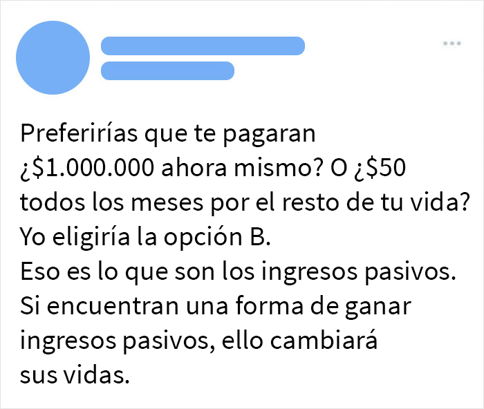 Ingresos pasivos