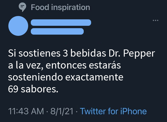 Dr. Pepper tiene 23 sabores