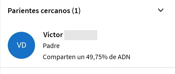 Encontré a mi papá biológico. Lo logré. ¡Me siento muy feliz de que finalmente puedo dejar de buscarlo! ¡Gracias, 23andMe!