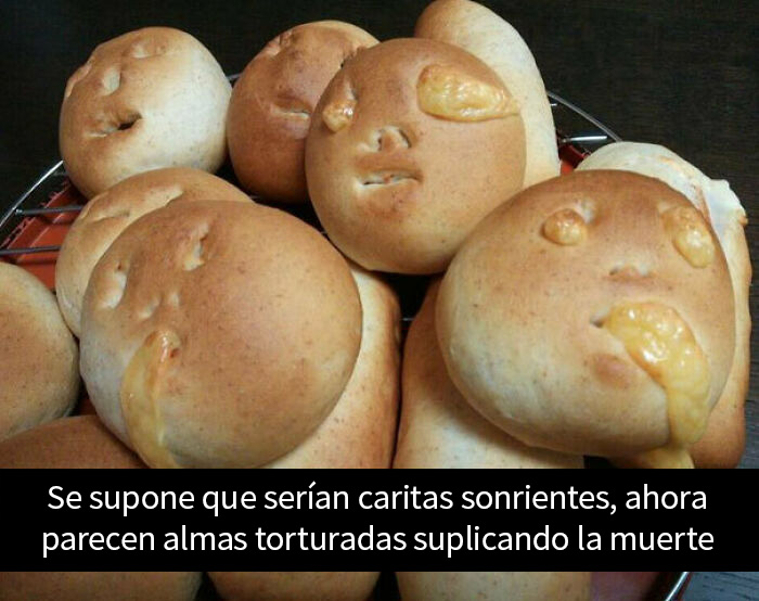 De cocinar panecillos sonrientes