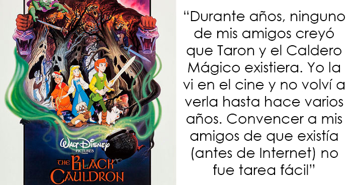 25 Películas que la gente recuerda ver cuando eran niños, pero nadie más parece recordarlas