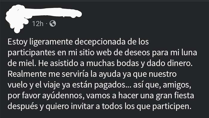 El sentimiento de privilegio es fuerte aquí, incluso con una parte significativa de sus gastos pagados por la familia