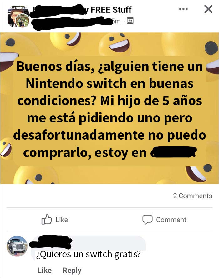 Por favor asegúrate de que también esté en buenas condiciones