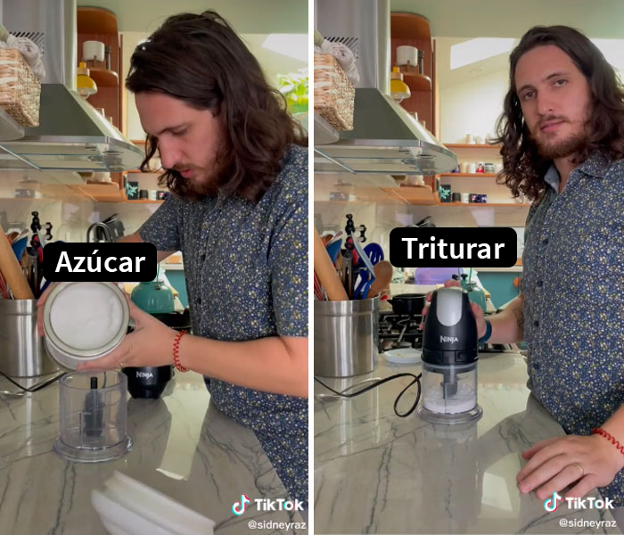 El azúcar glas es solo azúcar común triturada