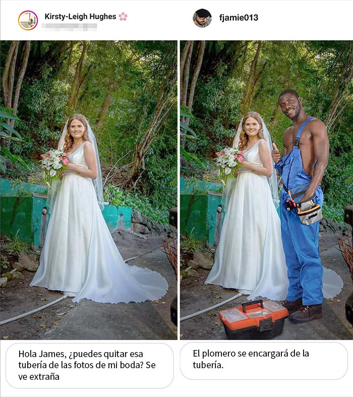 New Hilarious Photoshop Edits By Master Troll James Fridman Who Takes Photo Requests Too Literally (18 Pics)