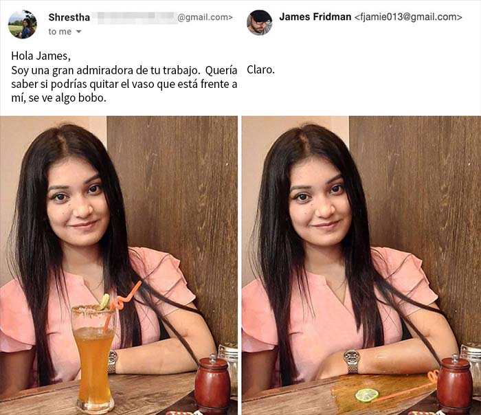 New Hilarious Photoshop Edits By Master Troll James Fridman Who Takes Photo Requests Too Literally (18 Pics)