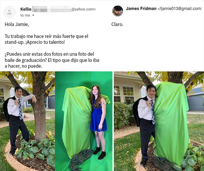 New Hilarious Photoshop Edits By Master Troll James Fridman Who Takes Photo Requests Too Literally (18 Pics)