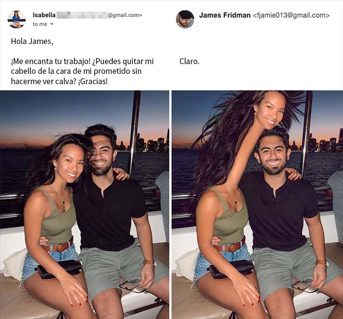 New Hilarious Photoshop Edits By Master Troll James Fridman Who Takes Photo Requests Too Literally (18 Pics)