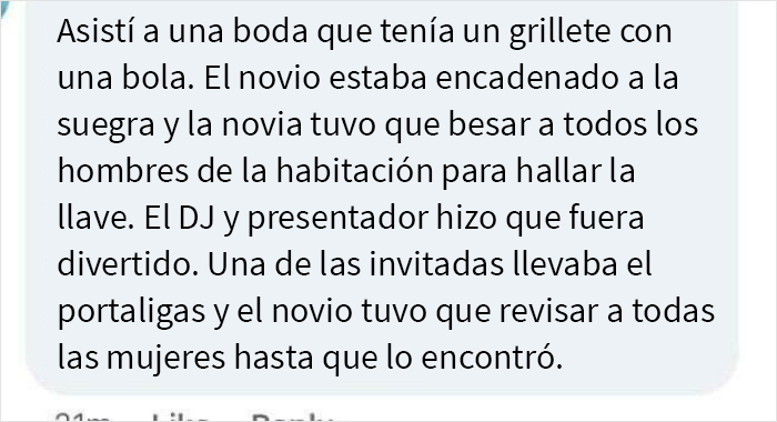 Una futura novia preguntó sobre alternativas a quitarse las ligas y esta fue una de las respuestas