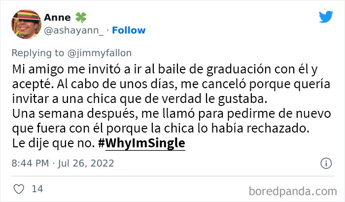 Jimmy Fallon Asks People Why They Are Still Single, And People Give Their Funny And Weird Reasons (50 New Tweets)