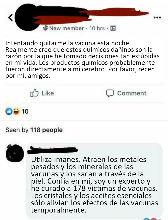 ¿Quién quiere empezar un negocio de imanes conmigo (créditos a R/Vaxxhappened)?