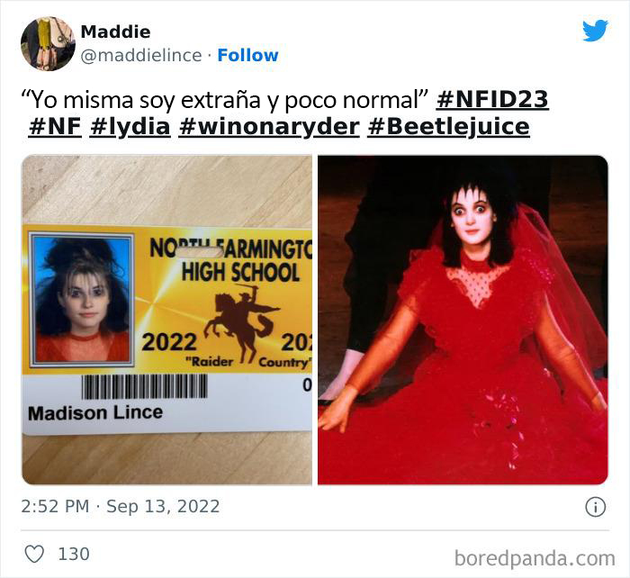 This High School Has A Tradition Of Letting Seniors Dress Up For Their ID Pictures, Here Are 30 Of The Ones Who Totally Slayed This Year