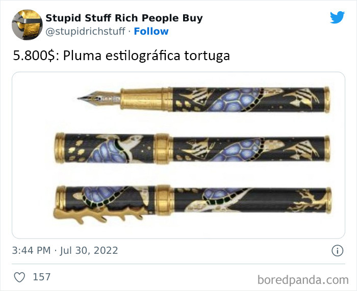 35 Times People Spotted Such Useless And Overpriced Items, They Could Only Describe Them As 'Stupid Stuff Rich People Buy'