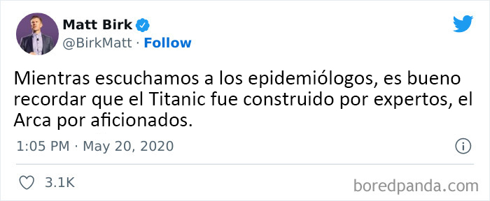 Científicos expertos mal porque el barco ficticio es mejor que el real