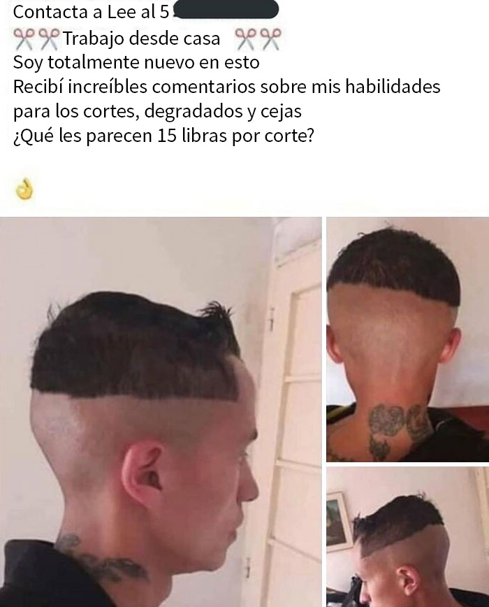 ¿Alguien necesita un corte?