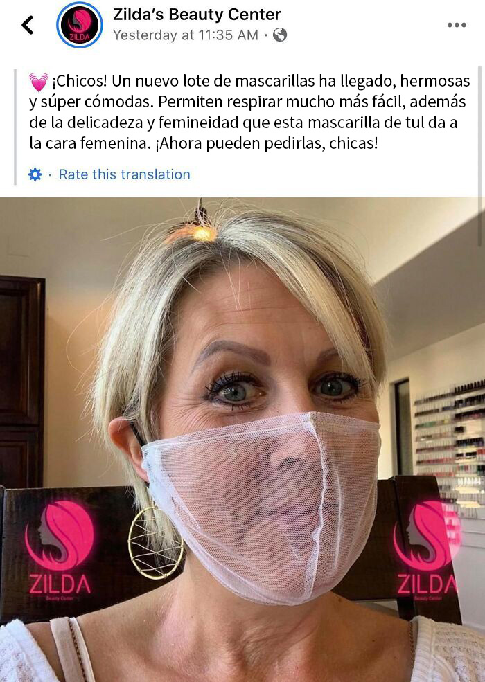 Chicas, pidan ahora sus mascarillas súper eficientes, súper elegantes y súper cómodas 