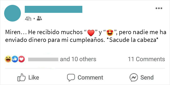 Su cumpleaños será recién la semana que viene