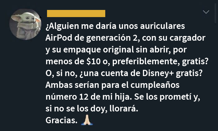 Pues, creo que tendrá un pésimo cumpleaños…