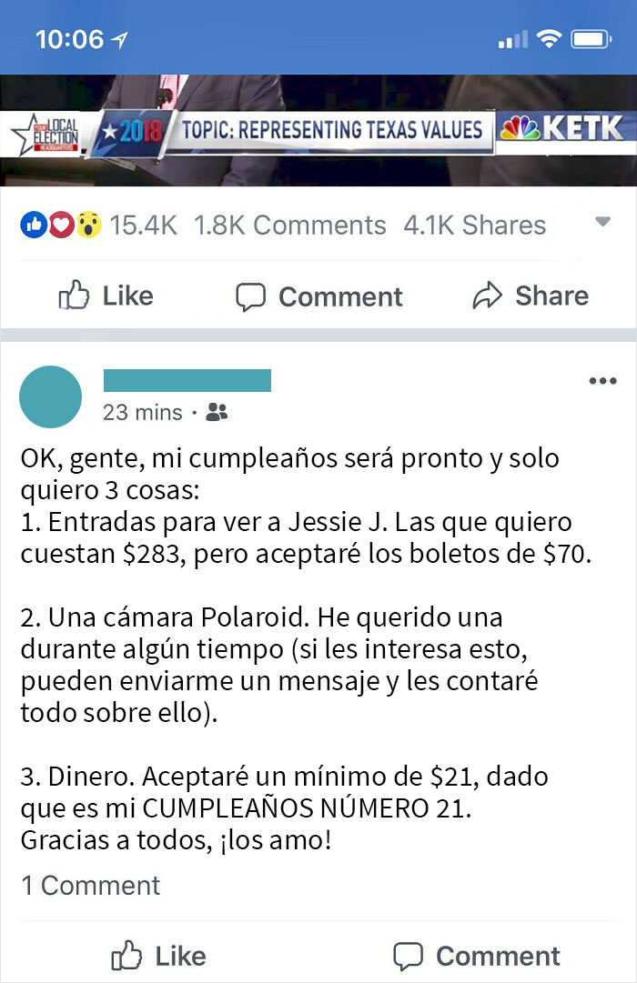 ¡Feliz cumpleaños!