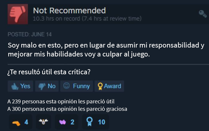 Todo jugador de videojuegos en pocas palabras