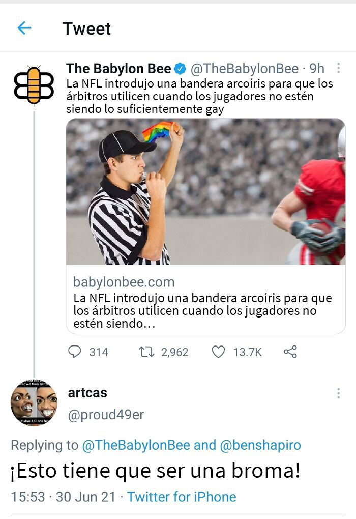 Sí, lo es