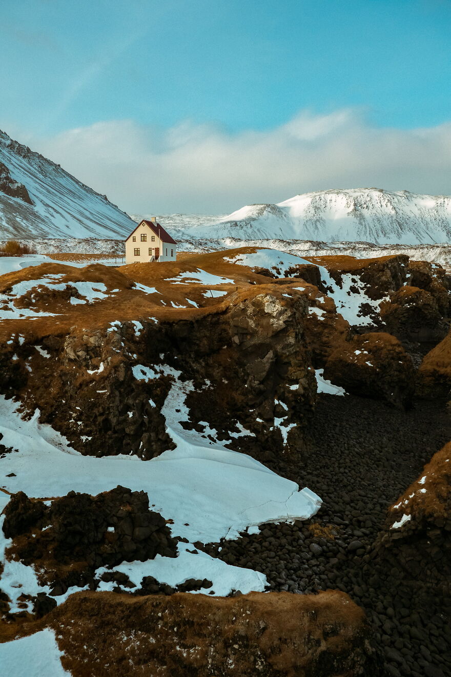 Invierno en Islandia