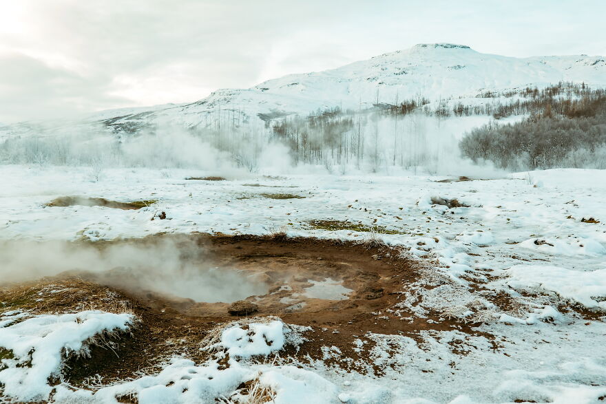 Invierno en Islandia