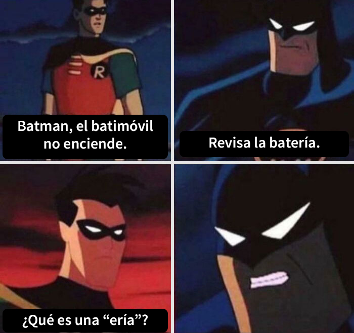 ¡Santos tintineos, Batman!