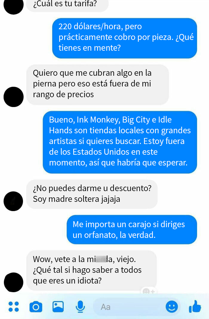 Mi amigo es tatuador. También es mi héroe personal