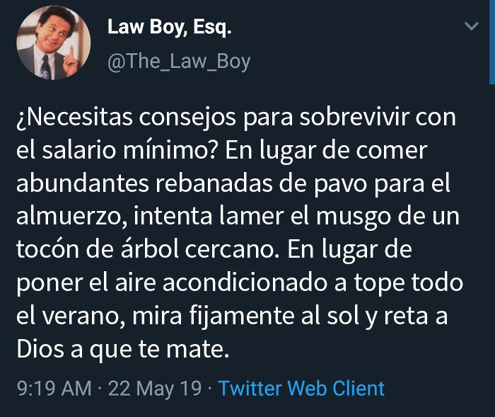 La carne de charcutería y el aire acondicionado son para los ricachones