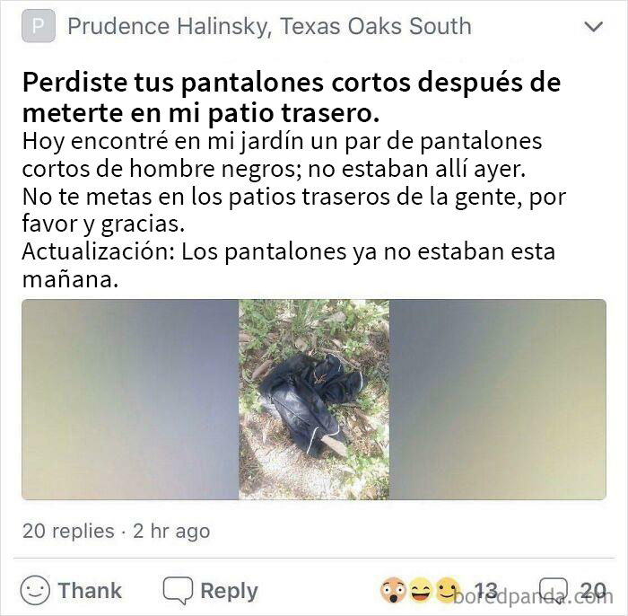 ¡No te metas en mi patio!