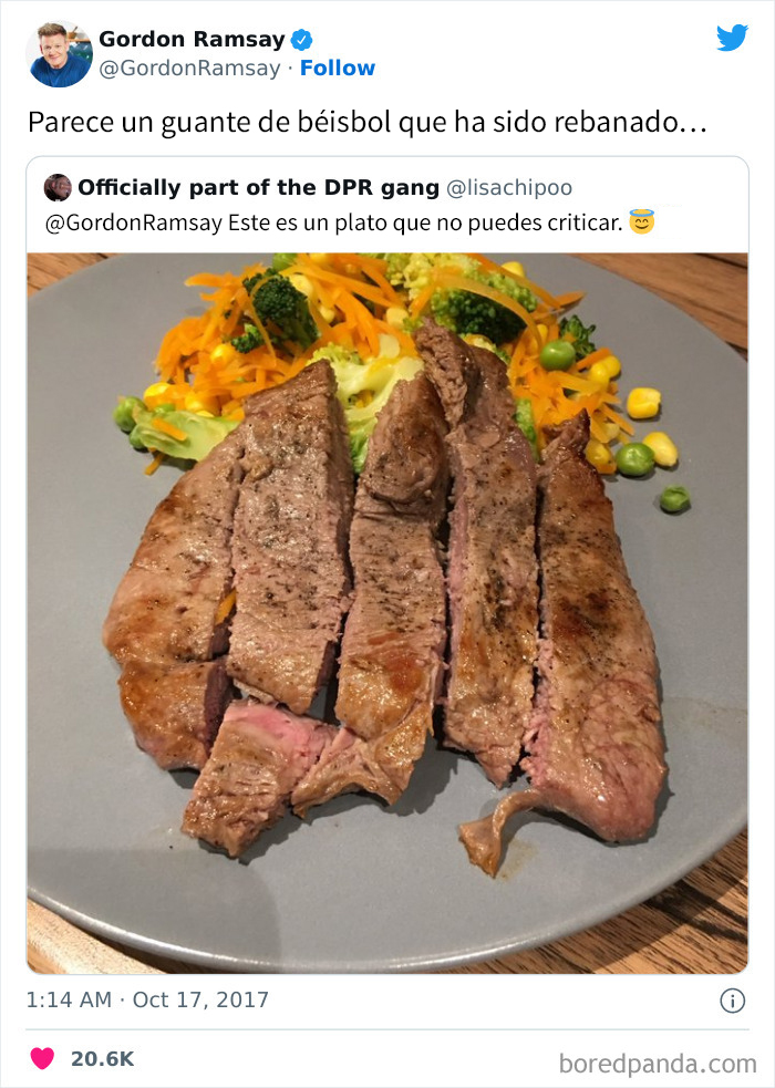 People Are Cracking Up At These 35 Roasts By Chef Gordon Ramsay