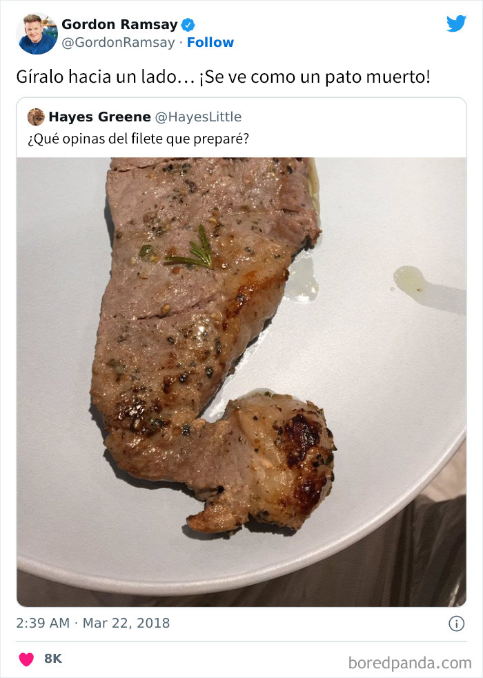 People Are Cracking Up At These 35 Roasts By Chef Gordon Ramsay